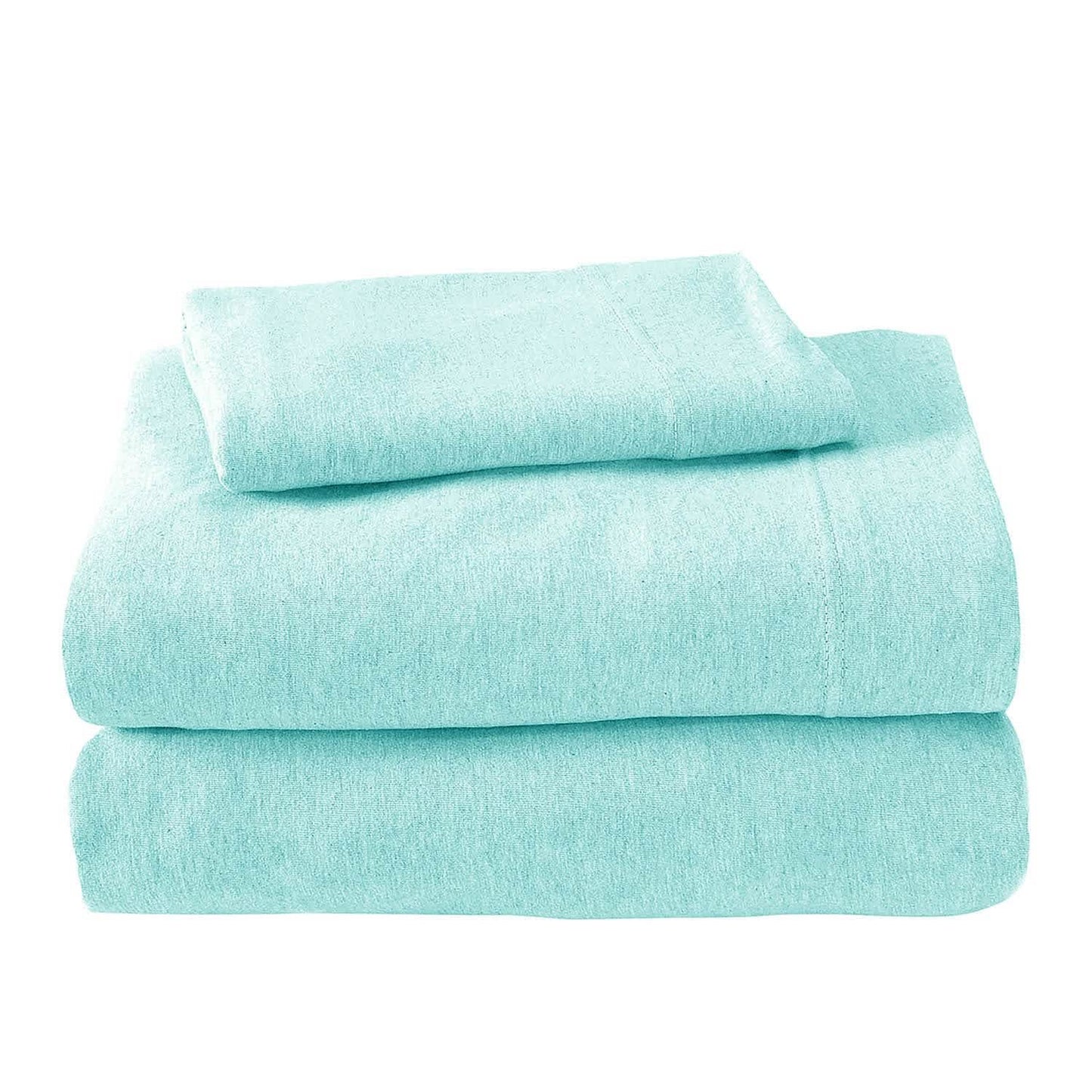 Soft Tees Luxuriöses Jersey-Spannbettlaken-Set aus Baumwoll-Modal