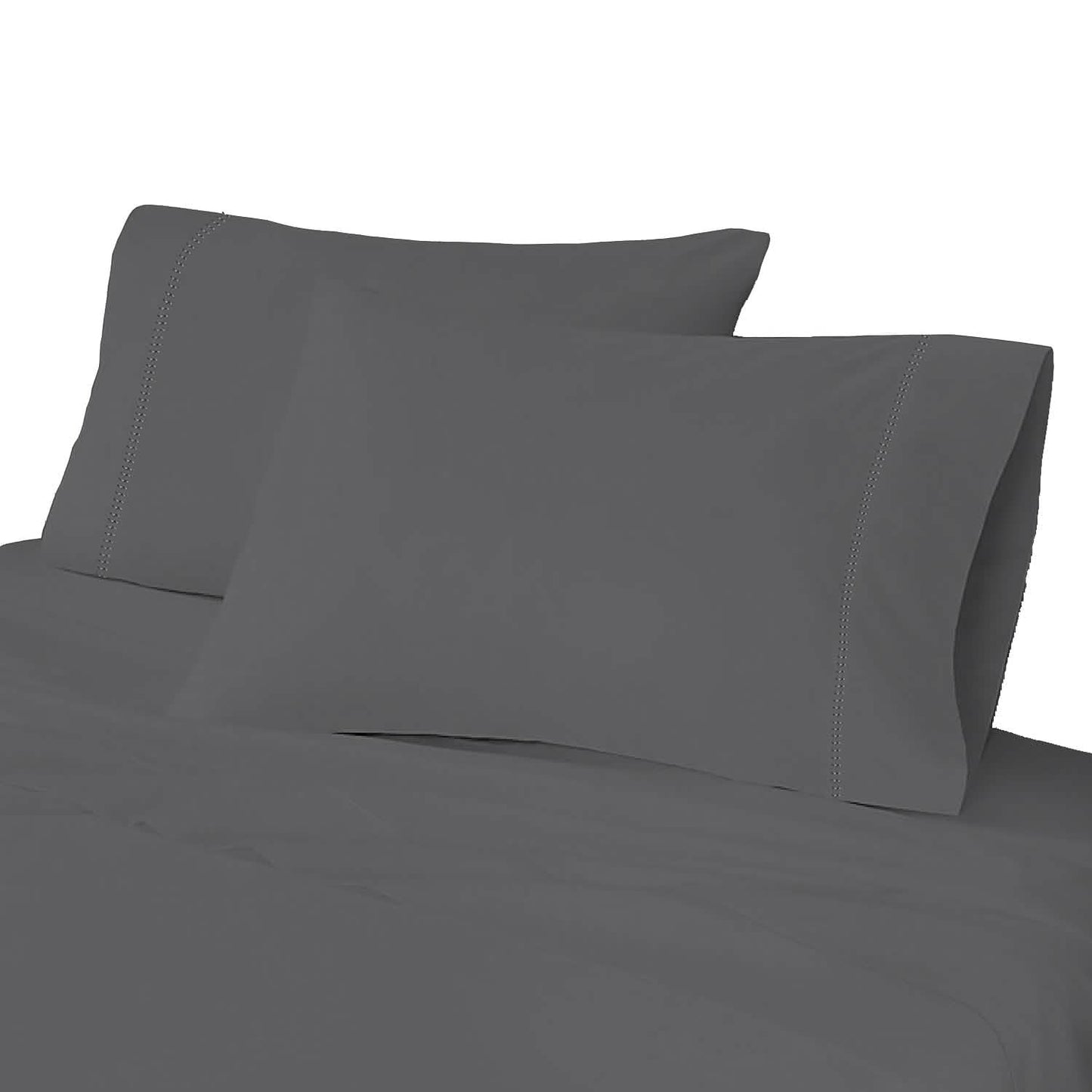 Soft Tees Luxuriöses Jersey-Spannbettlaken-Set aus Baumwoll-Modal