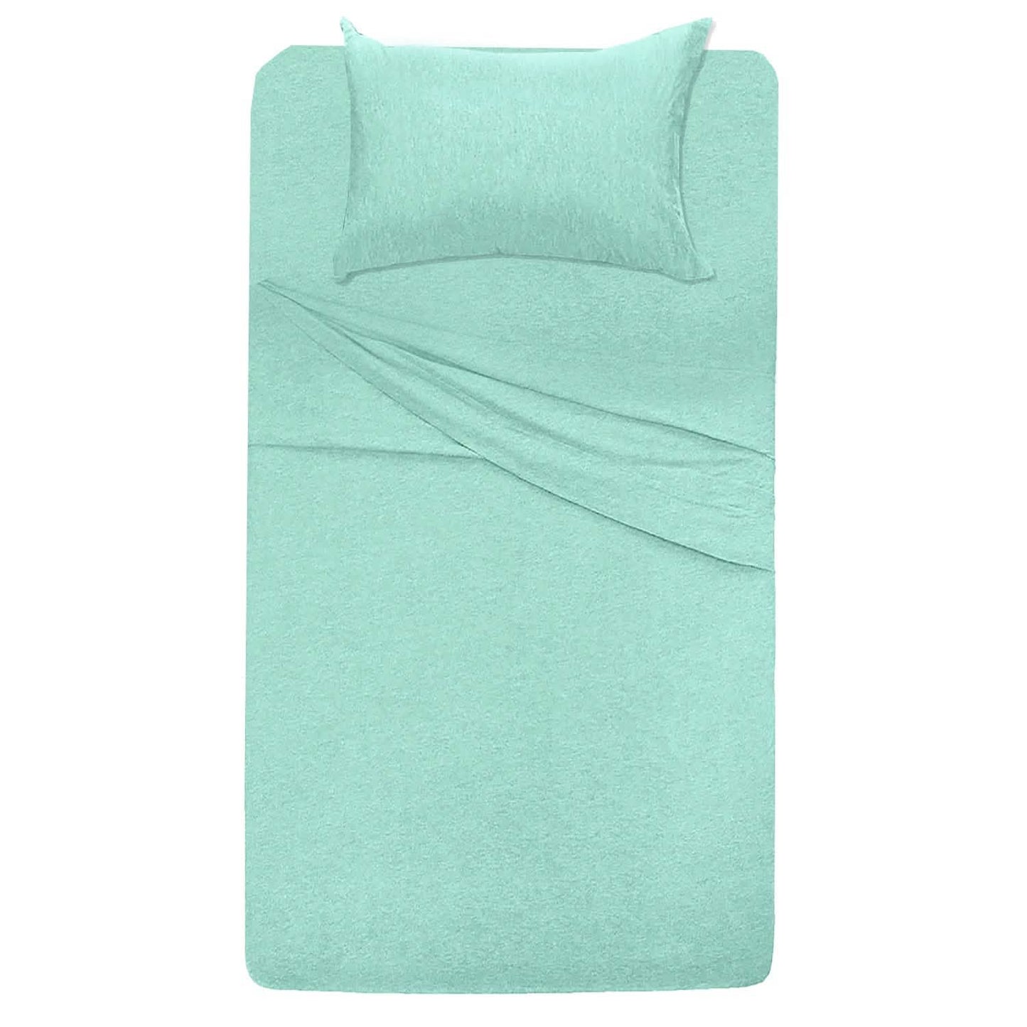 Soft Tees Luxuriöses Jersey-Spannbettlaken-Set aus Baumwoll-Modal