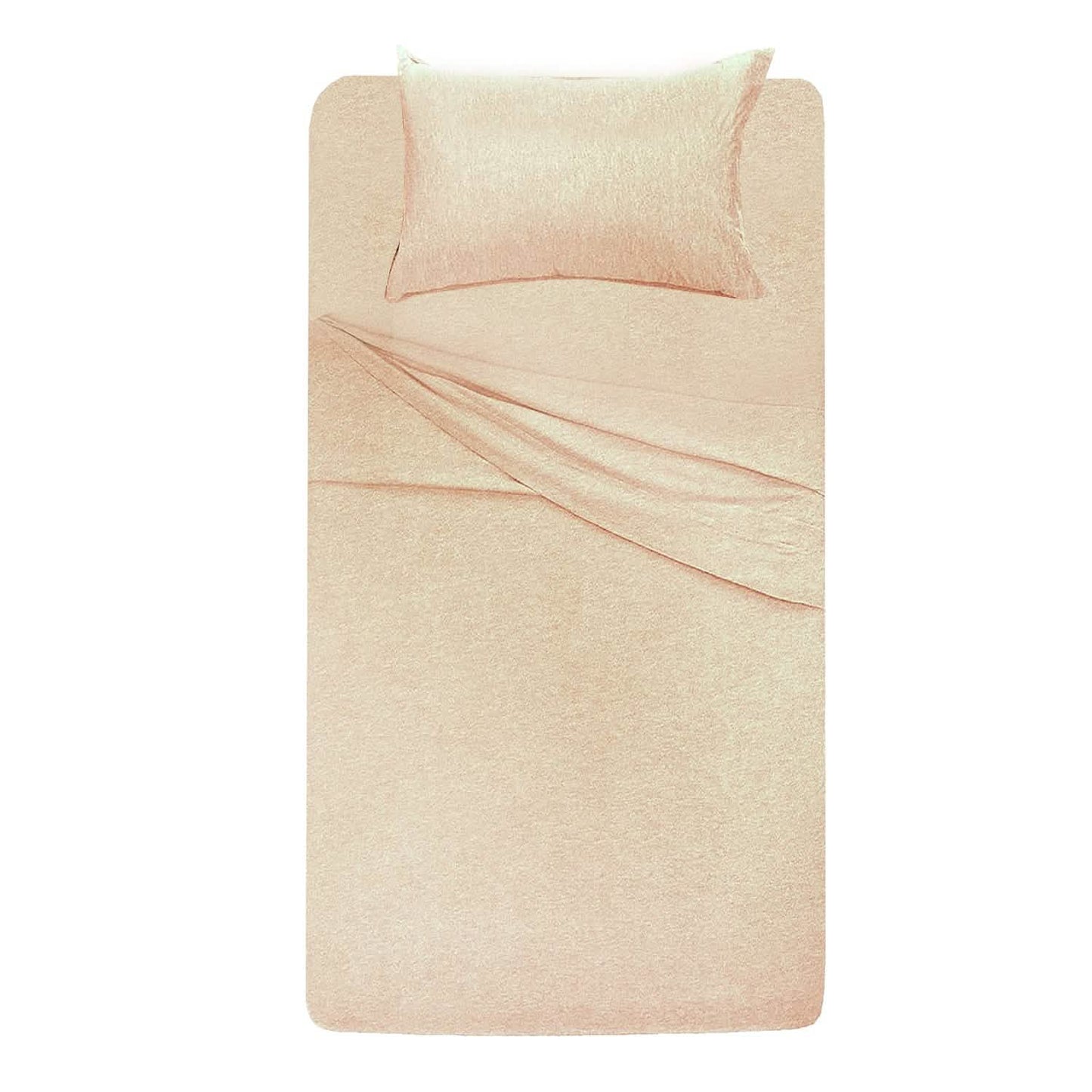 Soft Tees Luxuriöses Jersey-Spannbettlaken-Set aus Baumwoll-Modal