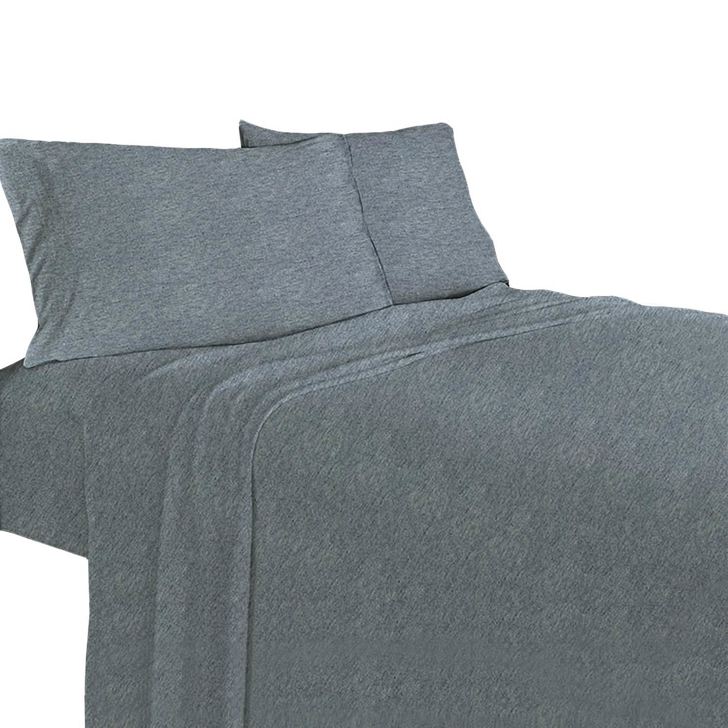 Soft Tees Luxuriöses Jersey-Spannbettlaken-Set aus Baumwoll-Modal