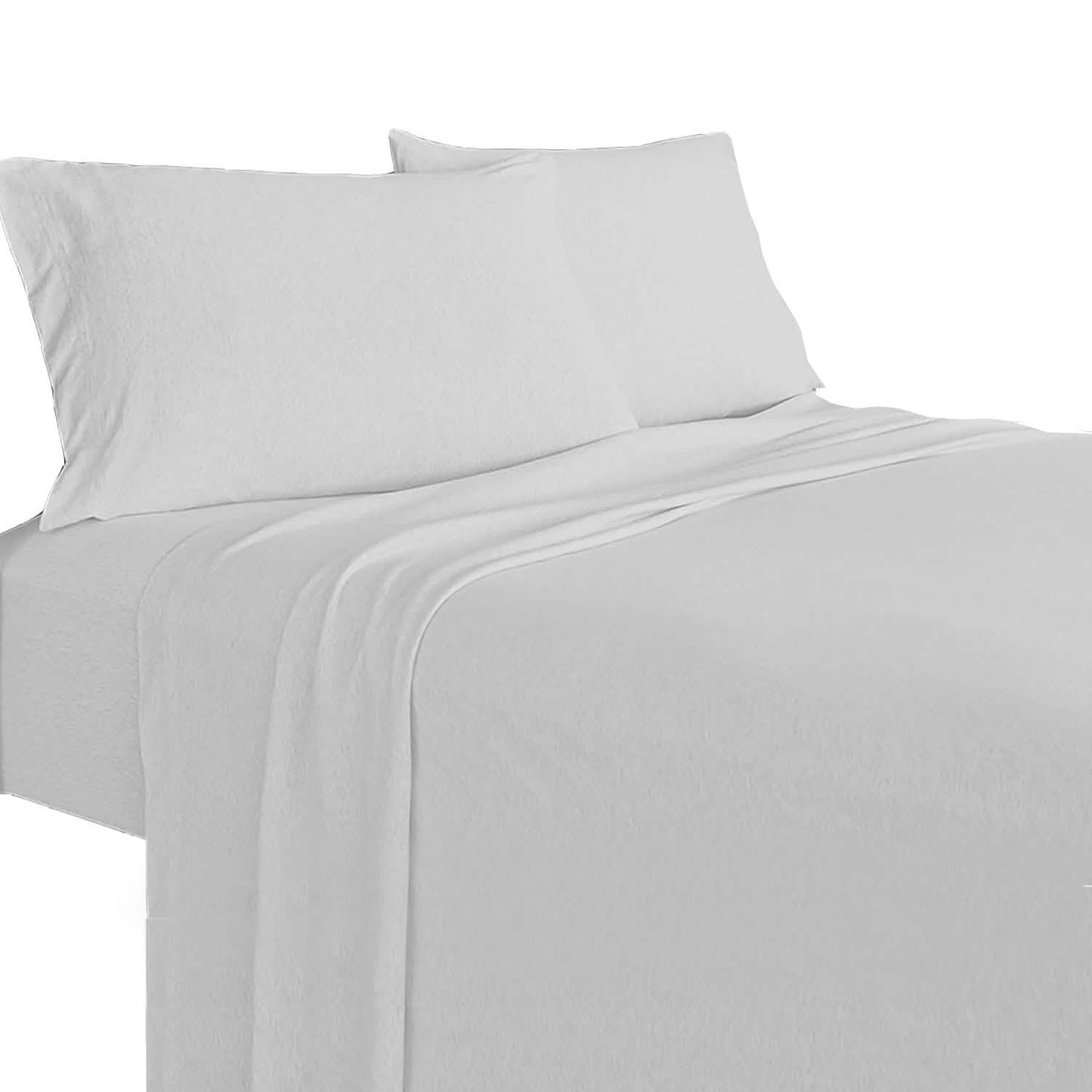Soft Tees Luxuriöses Jersey-Spannbettlaken-Set aus Baumwoll-Modal