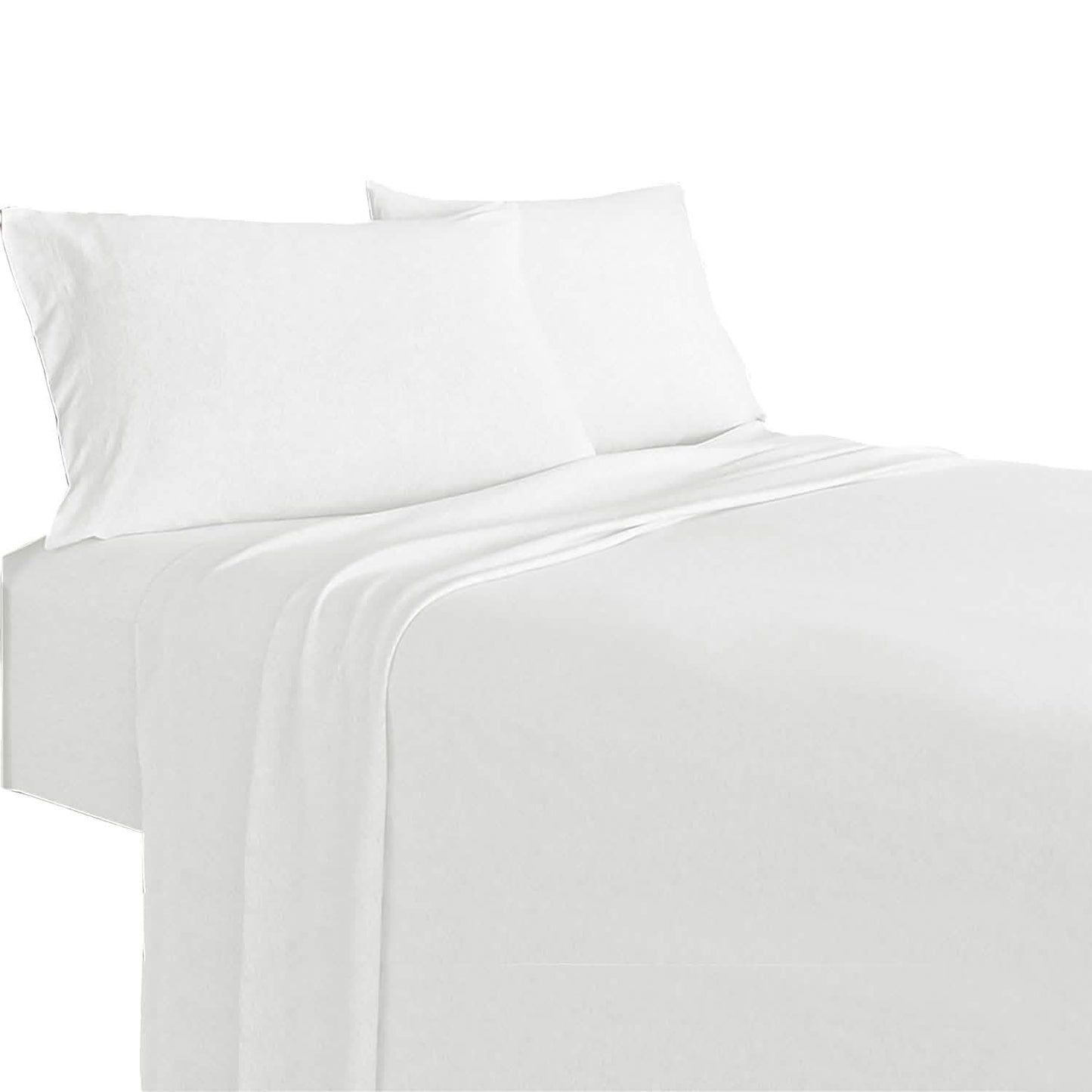Soft Tees Luxuriöses Jersey-Spannbettlaken-Set aus Baumwoll-Modal