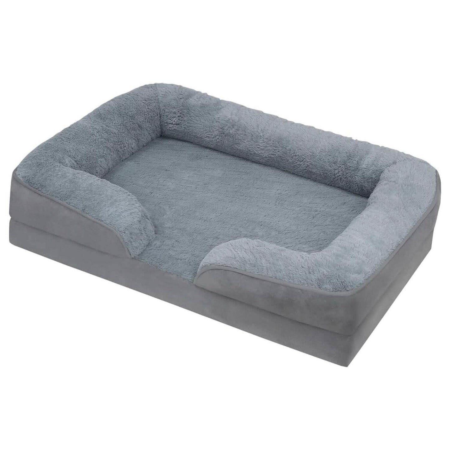 Weiches, warmes Plüsch-Hundebett, gemütliches Sofa, rutschfestes Kissen