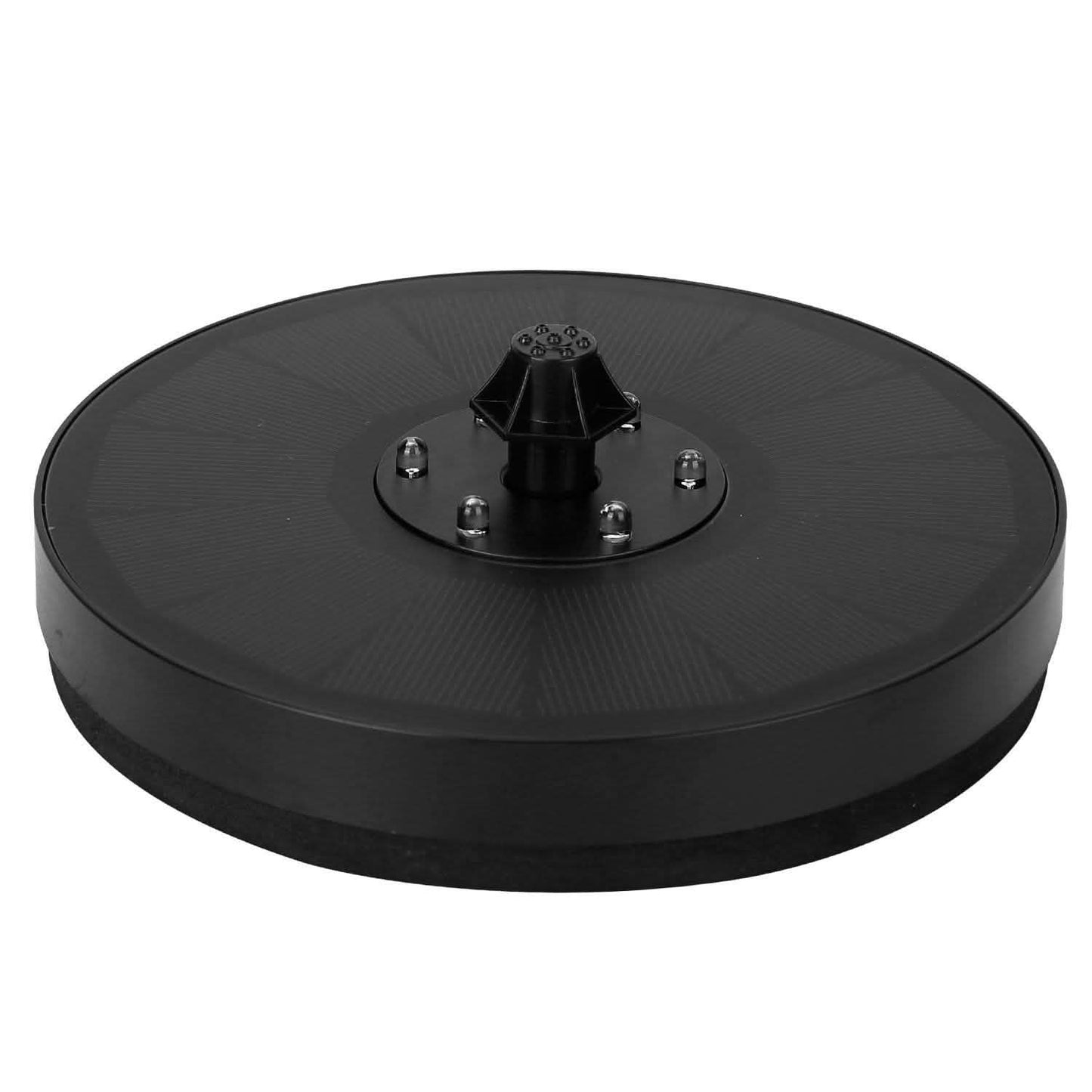 Solarbetriebene Brunnenpumpe mit LED-Beleuchtung