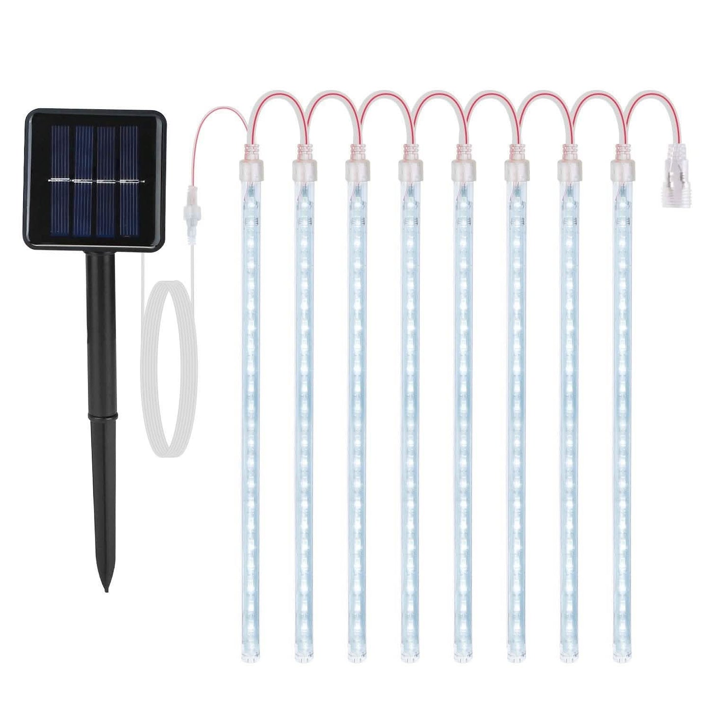 Solarbetriebene Meteorschauer-Lichterkette