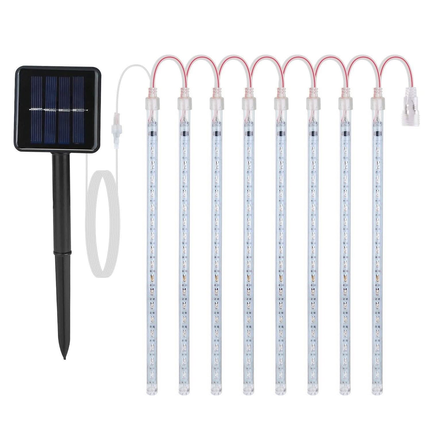 Solarbetriebene Meteorschauer-Lichterkette