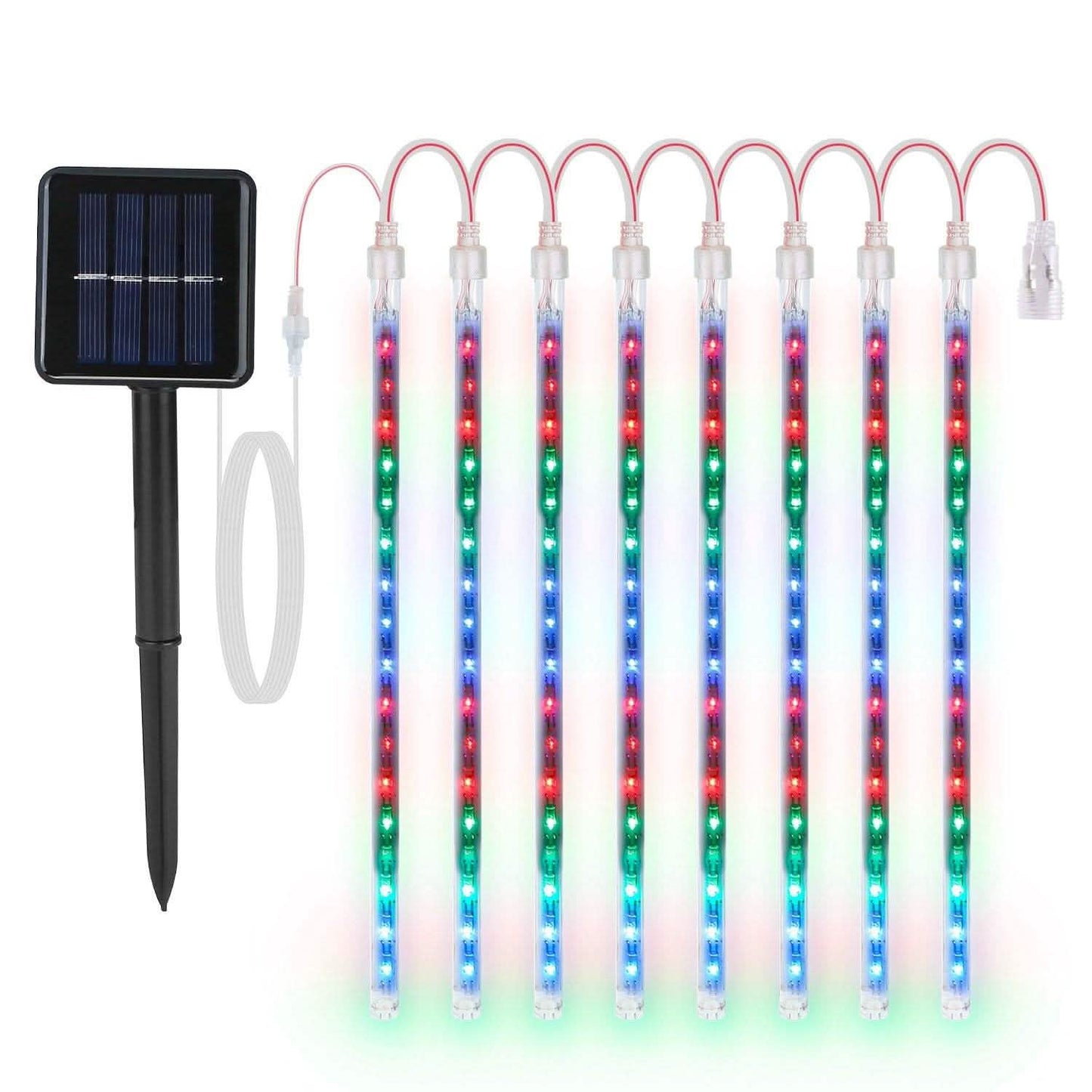 Solarbetriebene Meteorschauer-Lichterkette