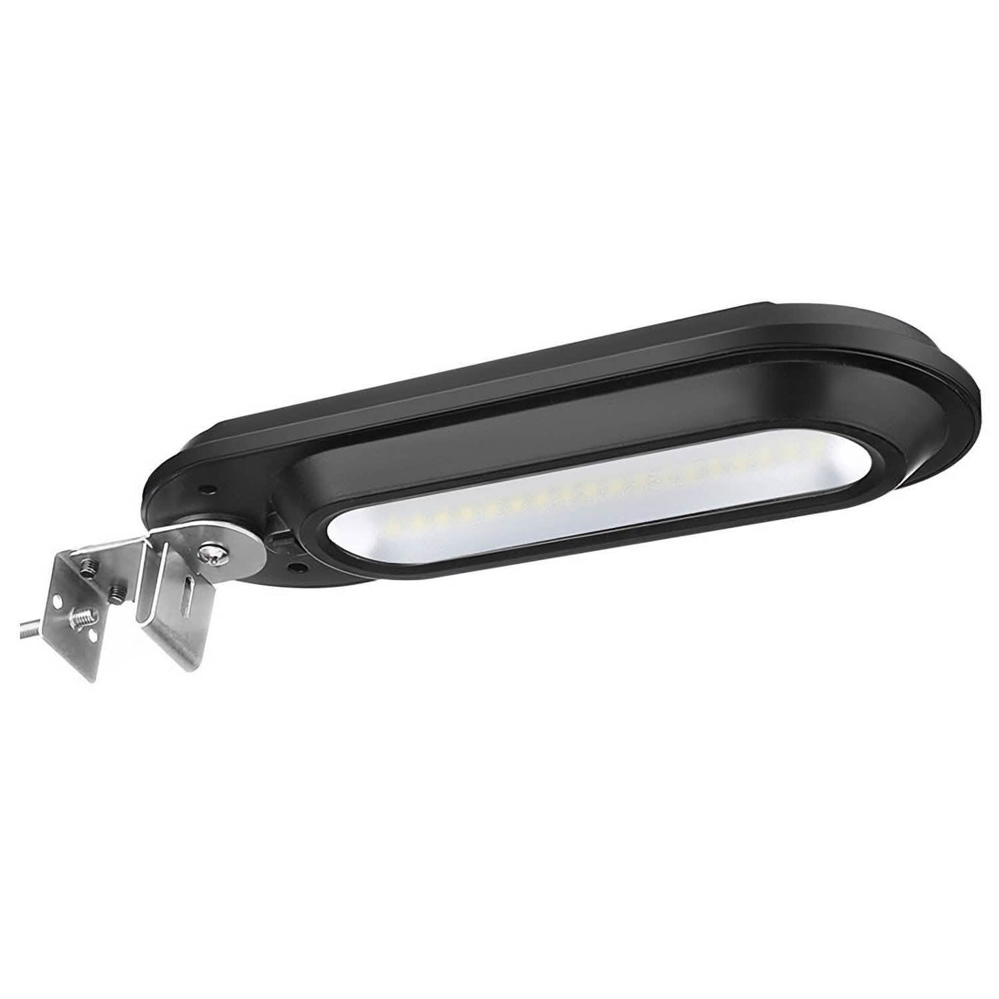 Solar-Wandleuchte für Außenbereich, 18 LEDs, Dämmerungssensor, Zaunlampe
