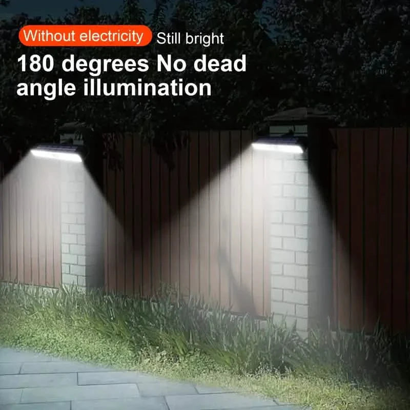 Solar Wasserdichte Bewegungssensor-Wandleuchte