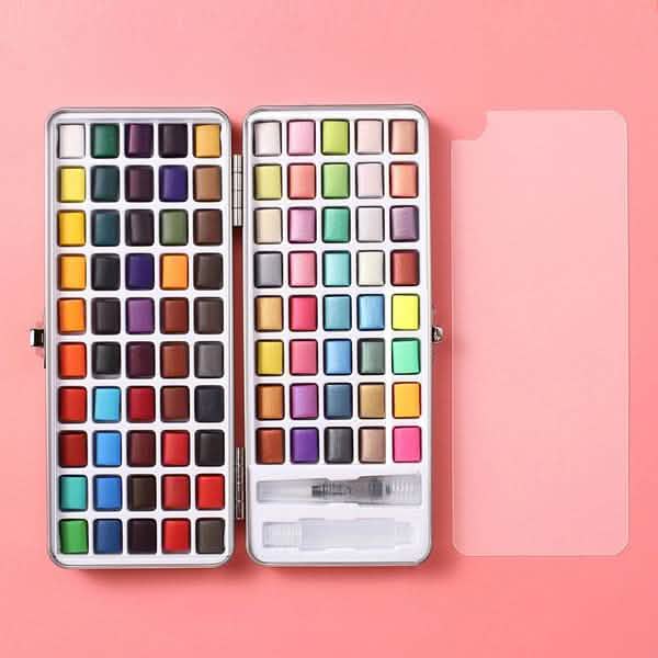 Festes Aquarellfarben-Set