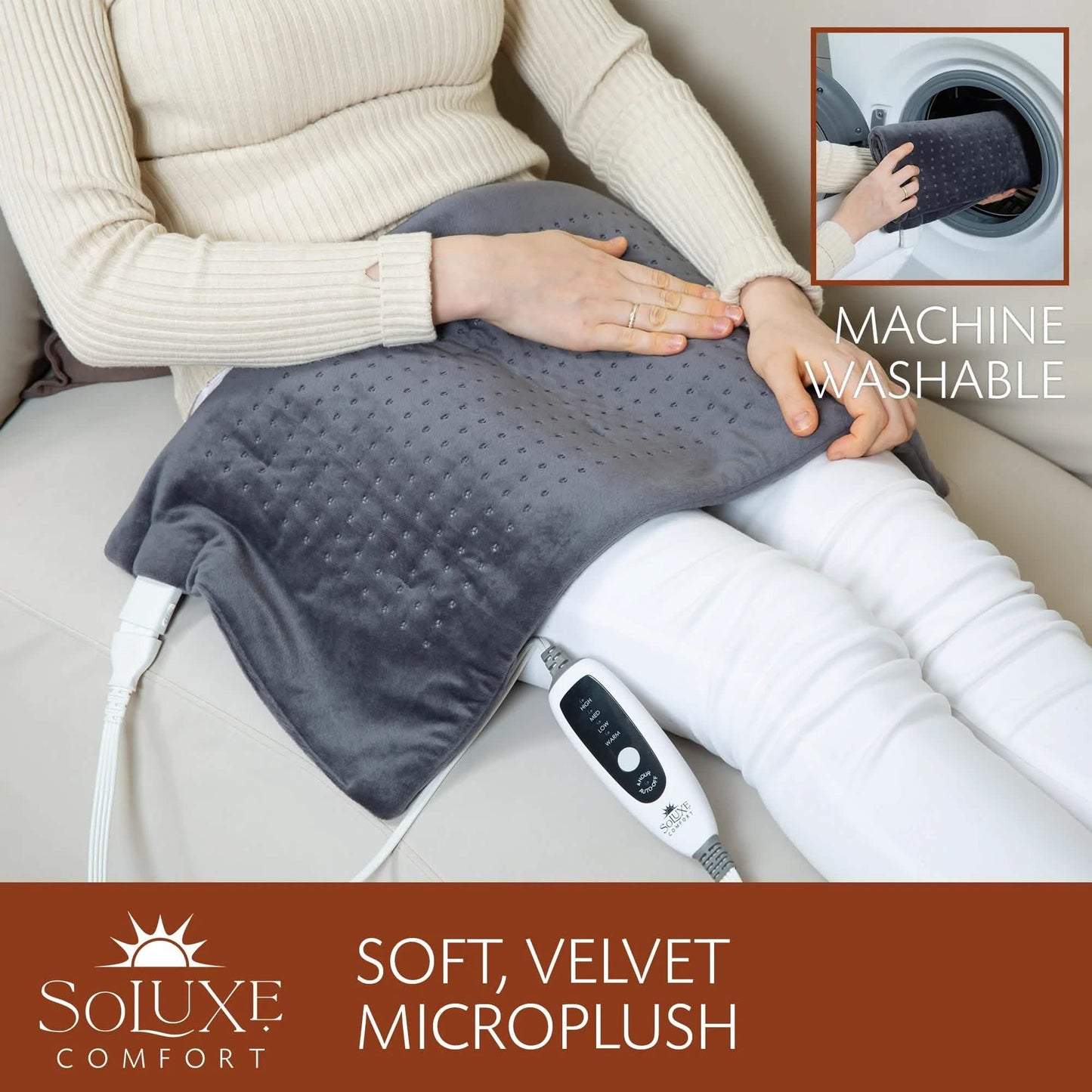 Soluxe Comfort XL Heizkissen für Kingsize-Betten