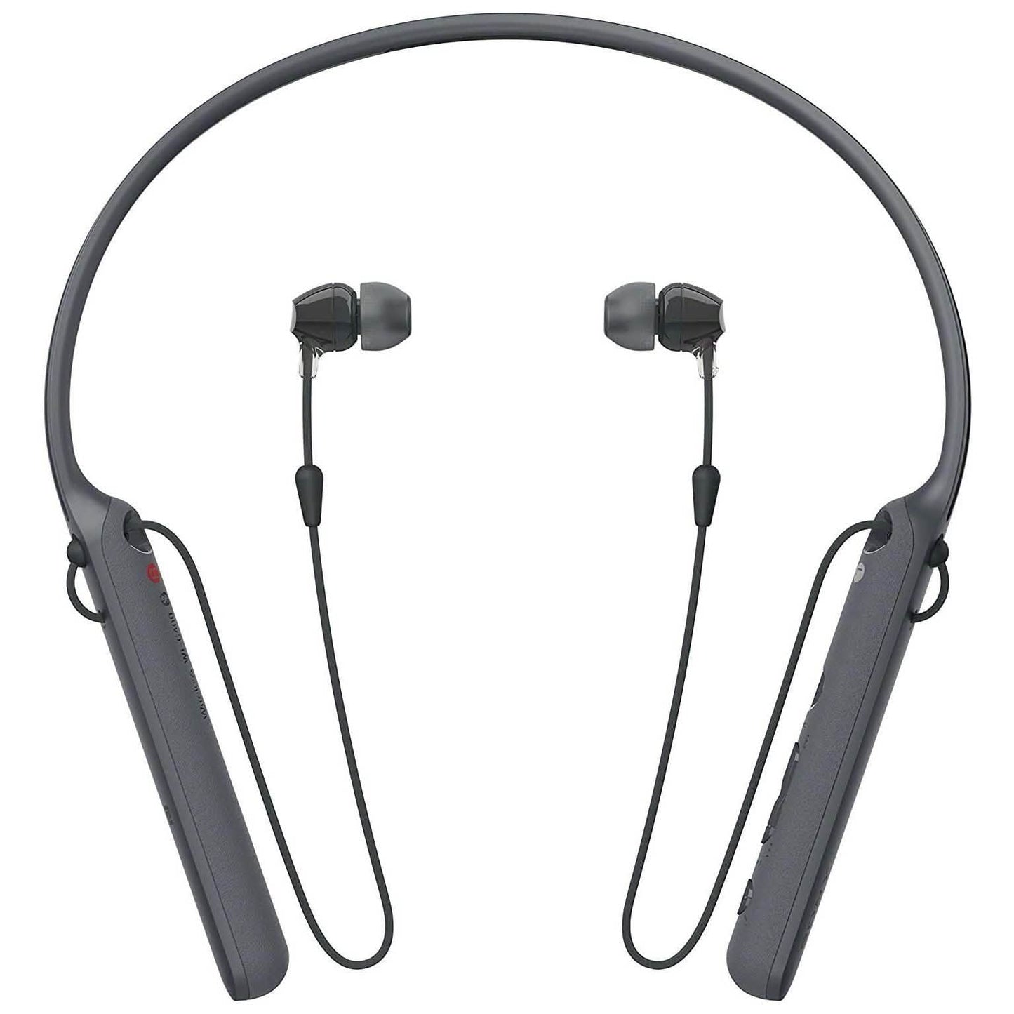 Sony - Drahtloser C400 Nackenbügel-Kopfhörer In-Ear – Schwarz (Generalüberholt)