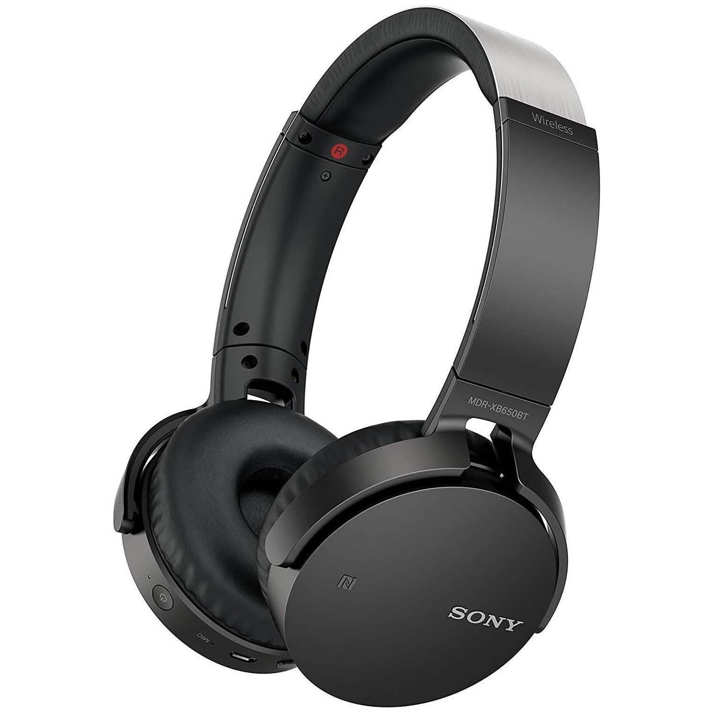Sony MDRXB650BT/B Extra Bass Bluetooth-Kopfhörer – Schwarz (Generalüberholt)
