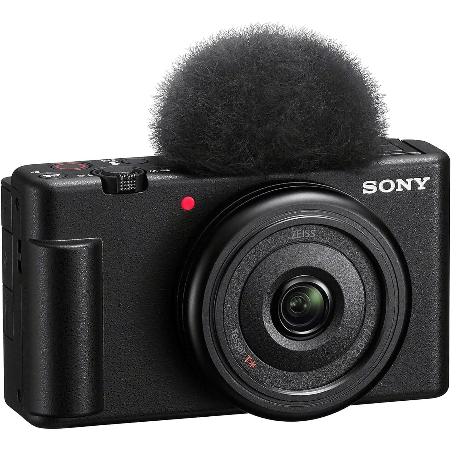 Sony ZV-1F Vlogging-Kamera für Content Creator und Vlogger Schwarz (Generalüberholt)