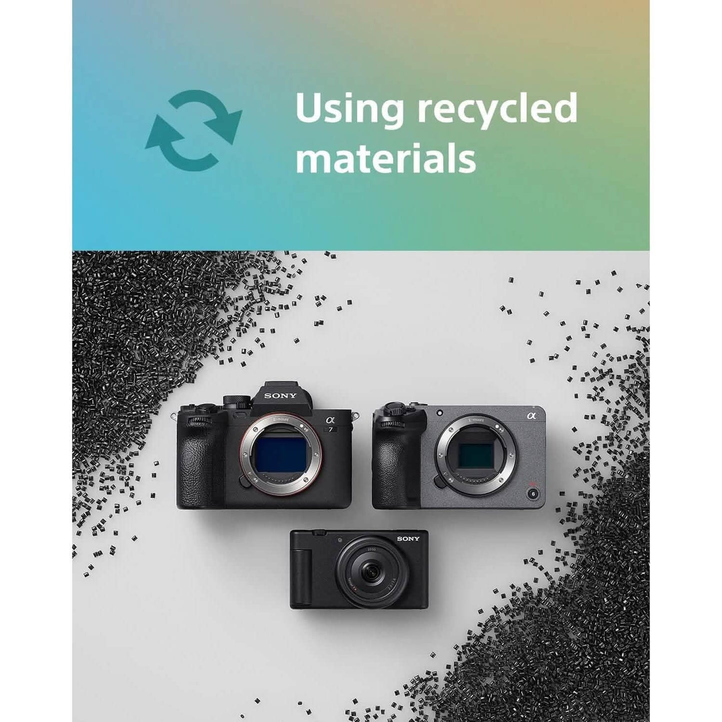 Sony ZV-1F Vlogging-Kamera für Content Creator und Vlogger Schwarz (Generalüberholt)