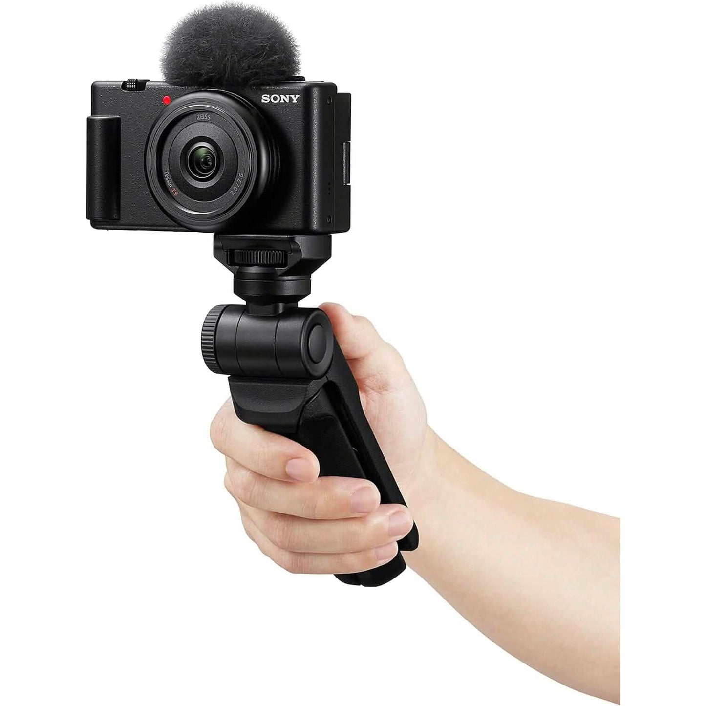 Sony ZV-1F Vlogging-Kamera für Content Creator und Vlogger Schwarz (Generalüberholt)