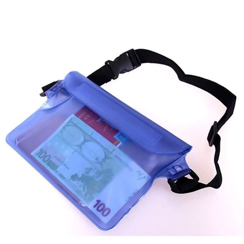 Wasserdichte Hüfttasche für Sport, Schwimmen, Strand – Trockentasche, Bauchtasche, Hosentasche