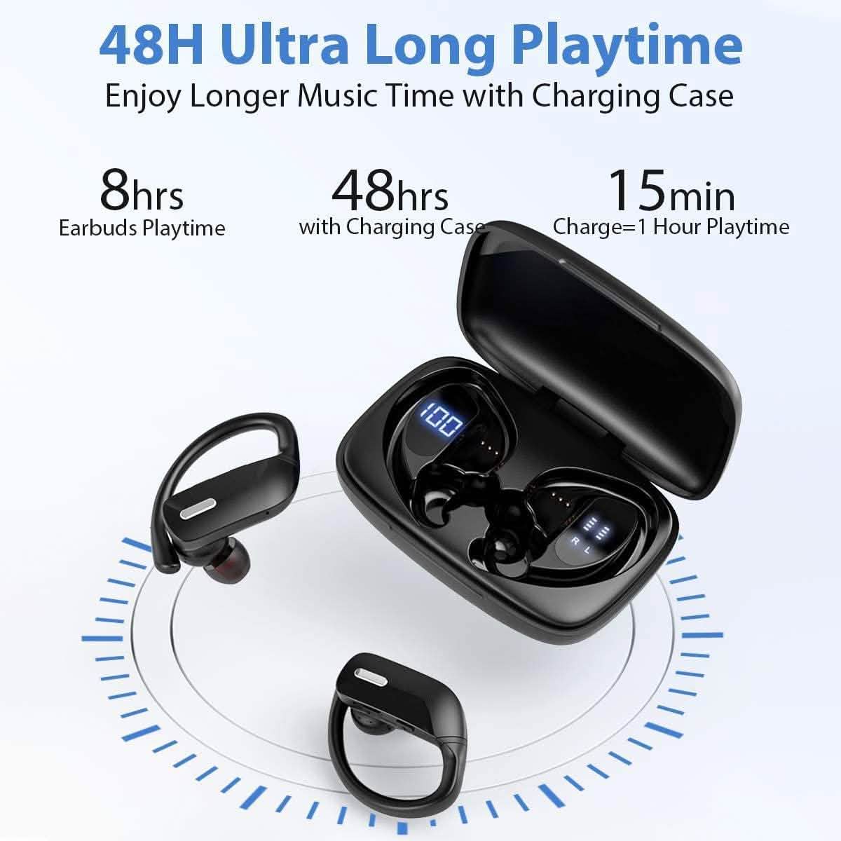 Sport-Bluetooth-Kopfhörer mit Mikrofon