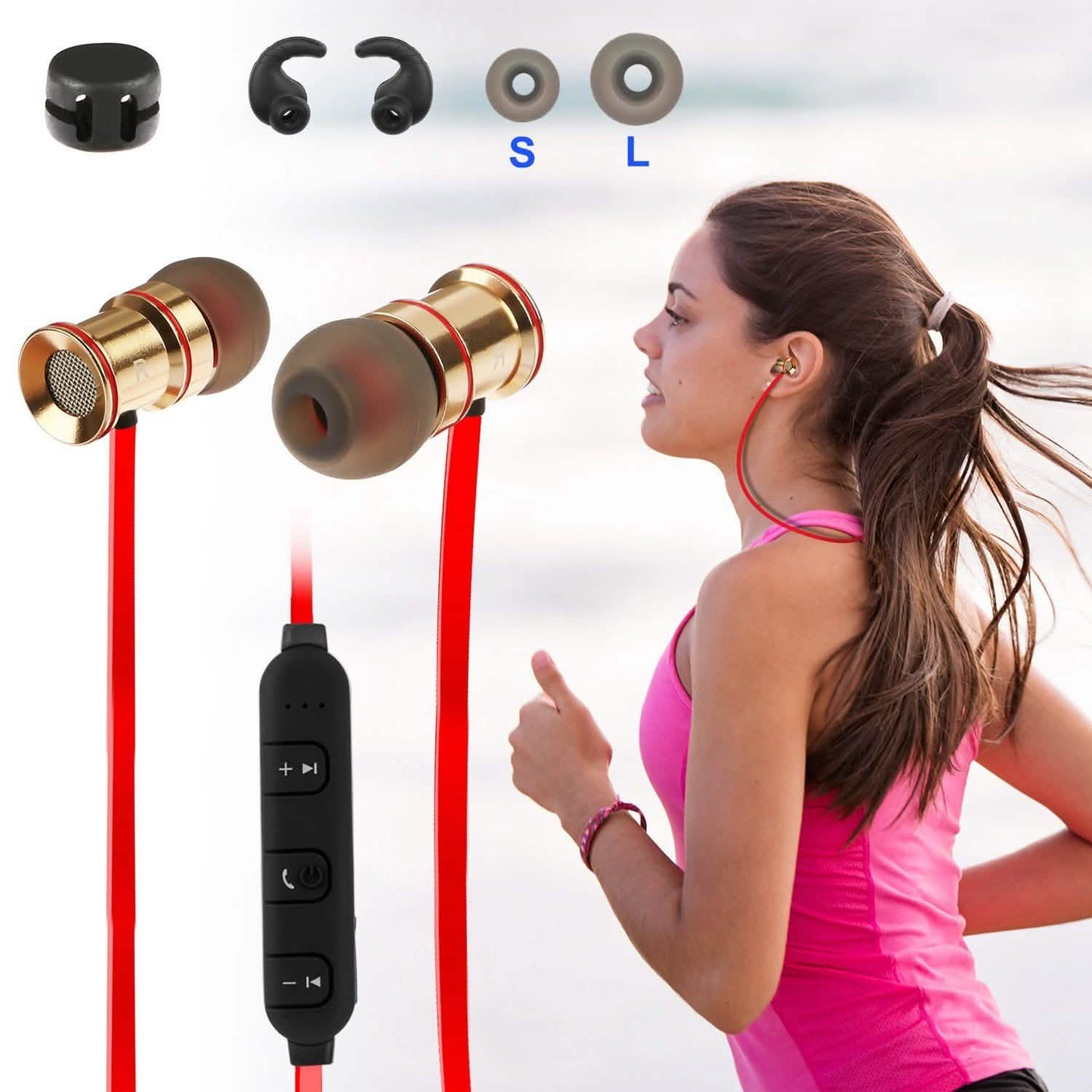 Sport-Headset Kabelloses V4.1 In-Ear-Kopfhörer