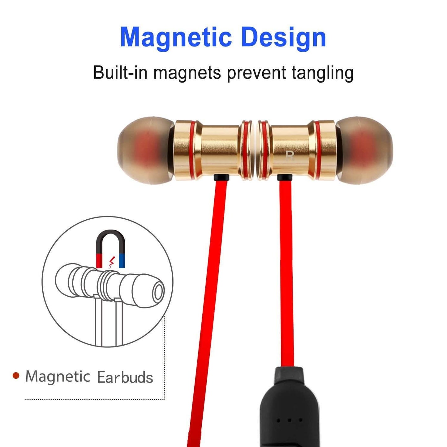Sport-Headset Kabelloses V4.1 In-Ear-Kopfhörer