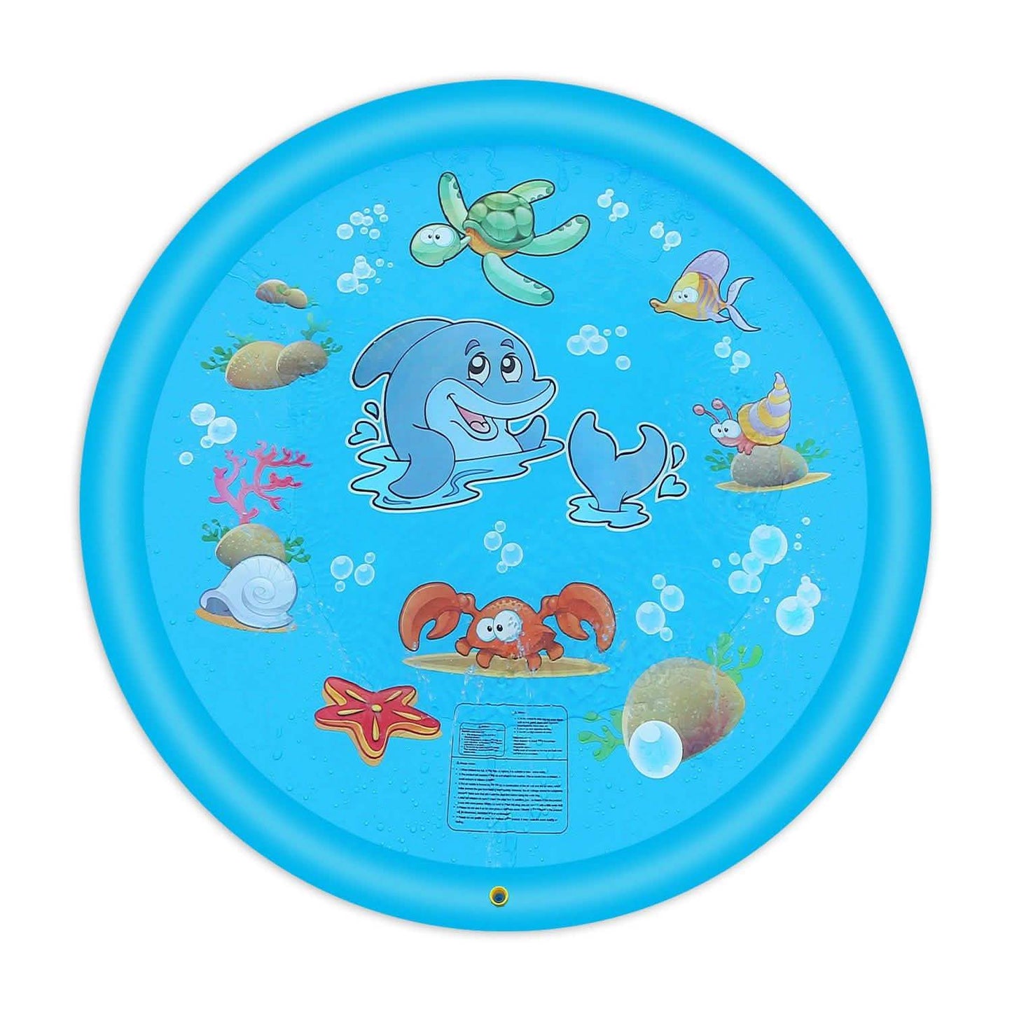 Rasensprenger und Wasserspielplatz für Kinder