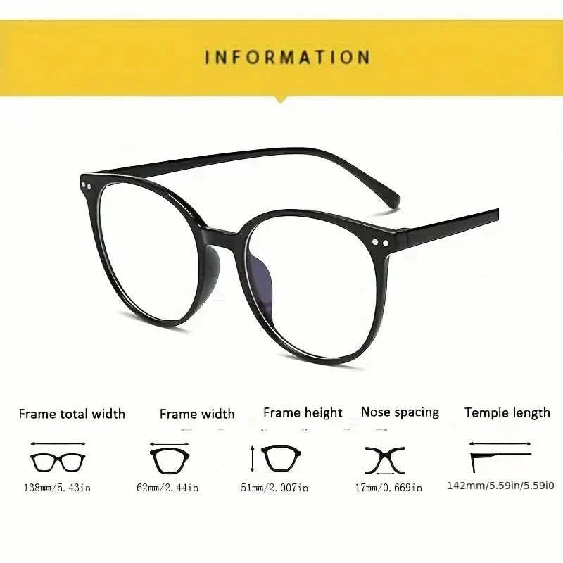 Viereckige Anti-Blaulicht-Brille – leicht und bequem