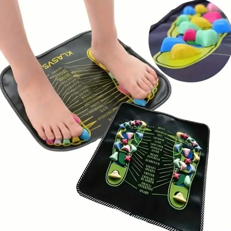 Quadratische Fußmassage-Matte