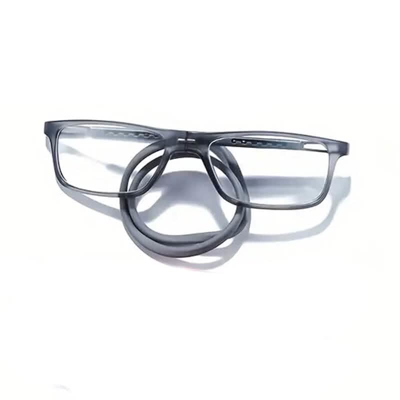 Quadratische magnetische Hals-Lesebrille