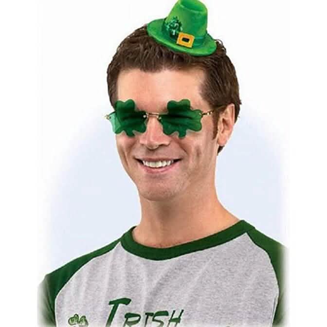 St. Patrick's Day irische Kleeblatt-Sonnenbrille