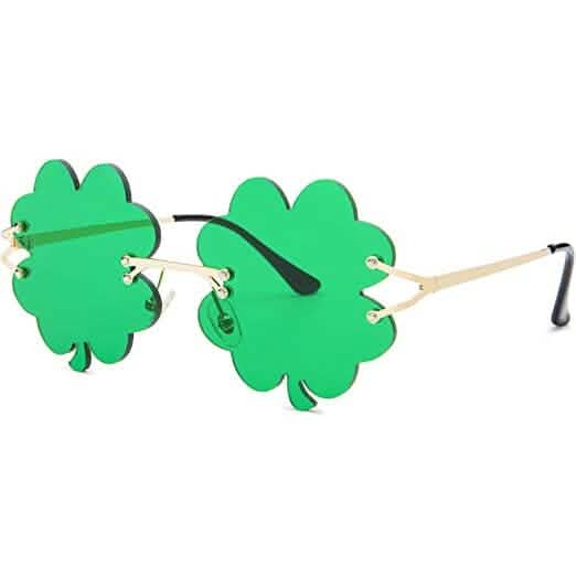 St. Patrick's Day irische Kleeblatt-Sonnenbrille