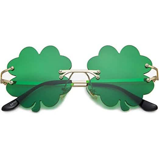St. Patrick's Day irische Kleeblatt-Sonnenbrille