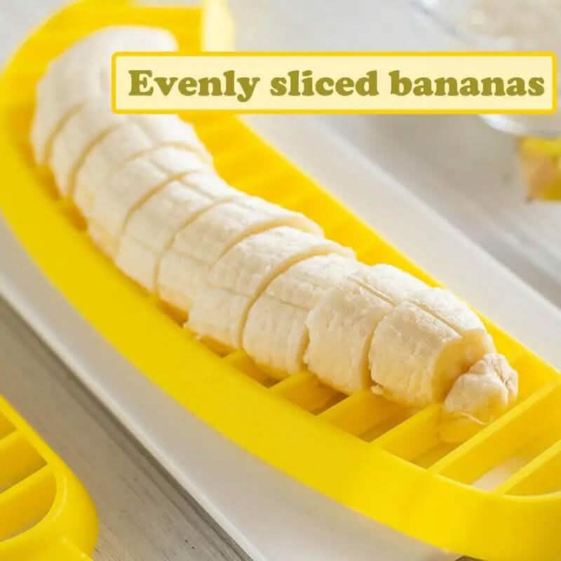 Bananenschneider mit Edelstahlklinge