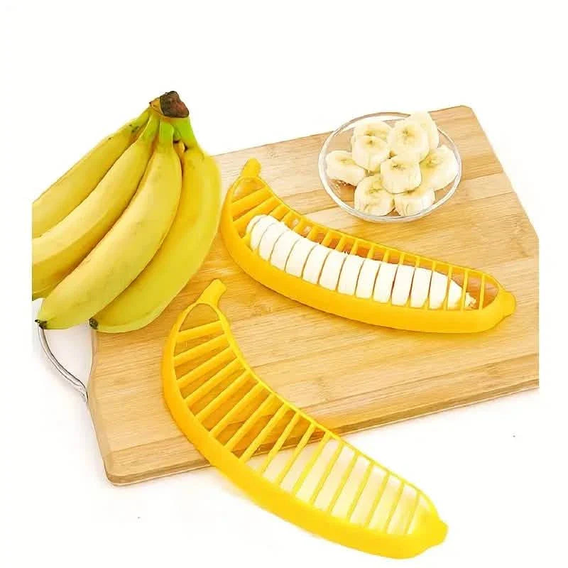Bananenschneider mit Edelstahlklinge