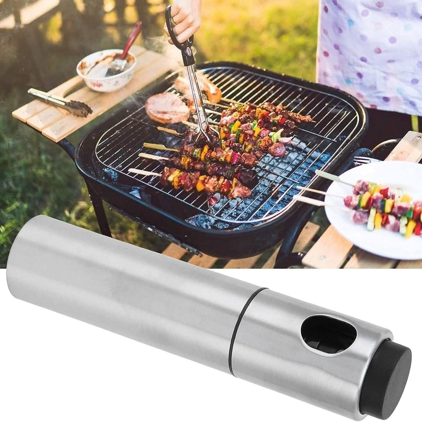 Edelstahl Sprühflasche Spender, Dressing Spray Grill Olivenöl