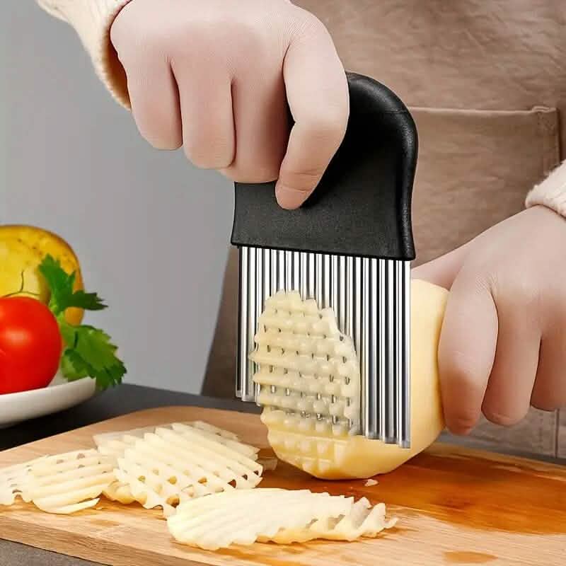 Edelstahl Wellenschneider vielseitig einsetzbar
