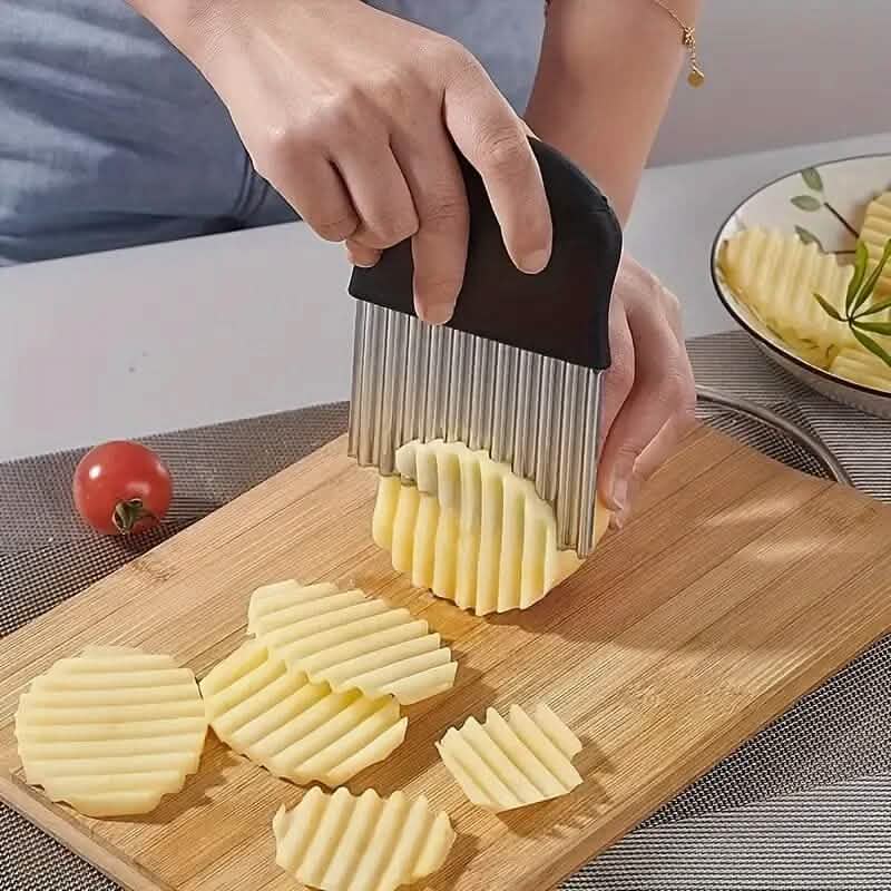 Edelstahl Wellenschneider vielseitig einsetzbar