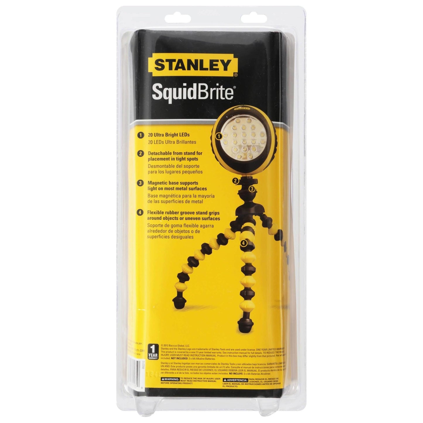 STANLEY SquidBrite Alkaline LED Arbeitsleuchte
