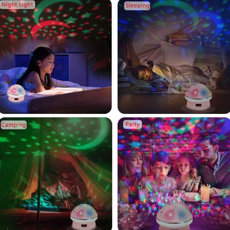 Sternenprojektor-Nachtlicht für Kinder