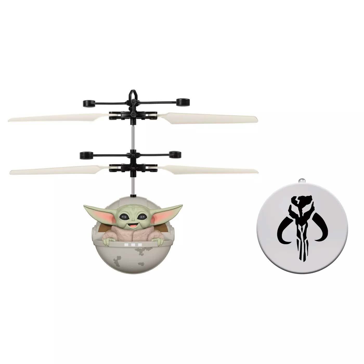 Star Wars The Mandalorian The Child Im Kinderwagen Bewegungserfassender UFO-Ball-Hubschrauber