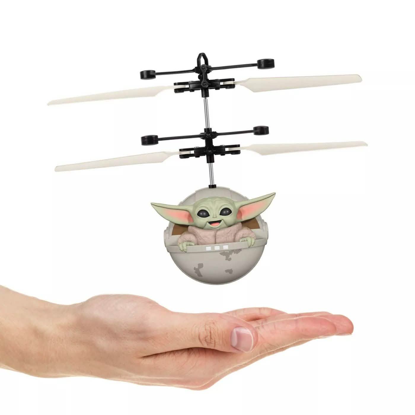 Star Wars The Mandalorian The Child Im Kinderwagen Bewegungserfassender UFO-Ball-Hubschrauber
