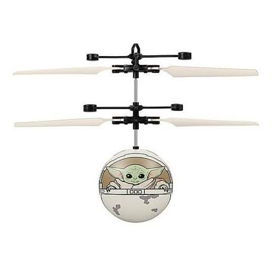 Star Wars The Mandalorian The Child Im Kinderwagen Bewegungserfassender UFO-Ball-Hubschrauber