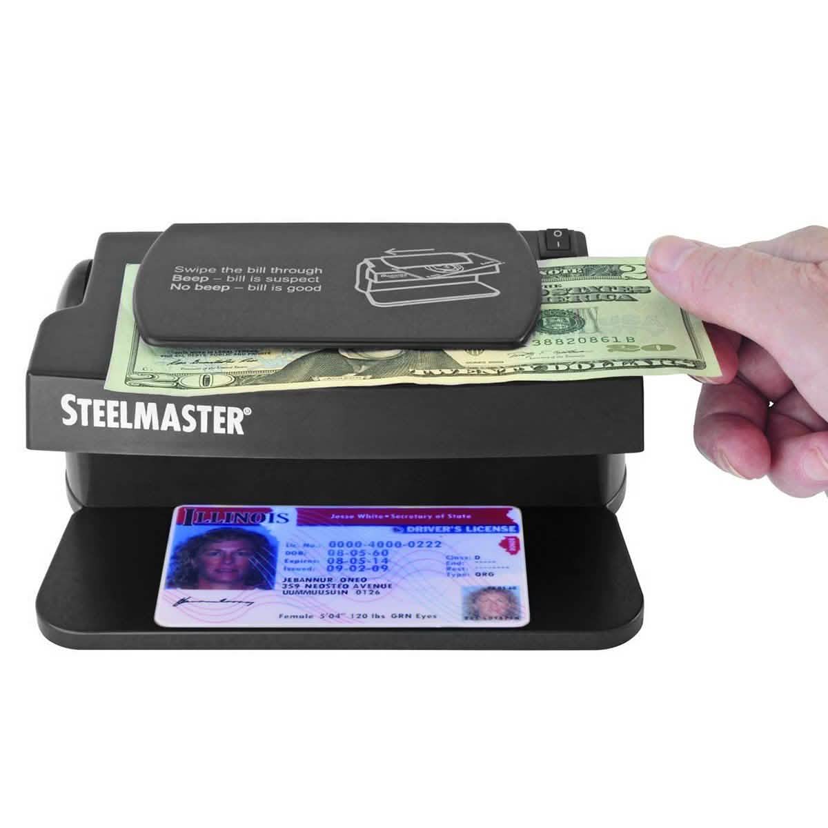 Steelmaster Banknotenprüfer