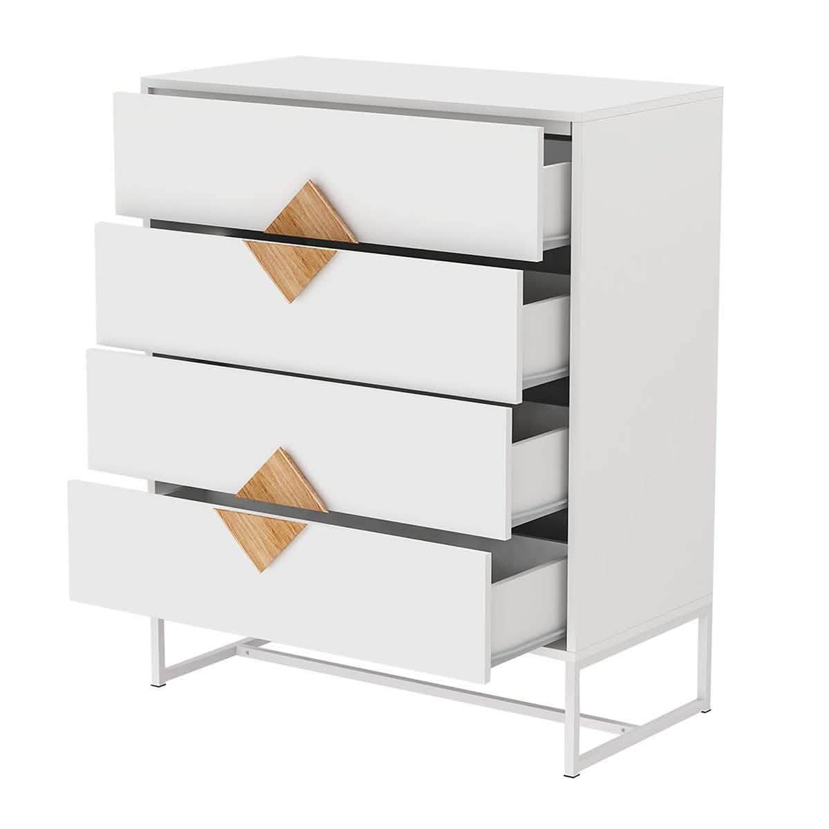 Aufbewahrungs-Sideboard weiß