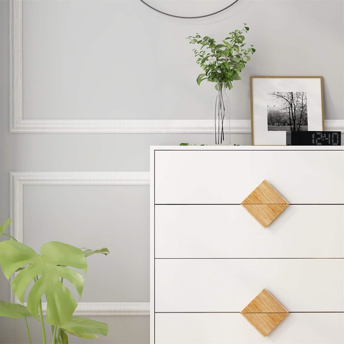 Aufbewahrungs-Sideboard weiß