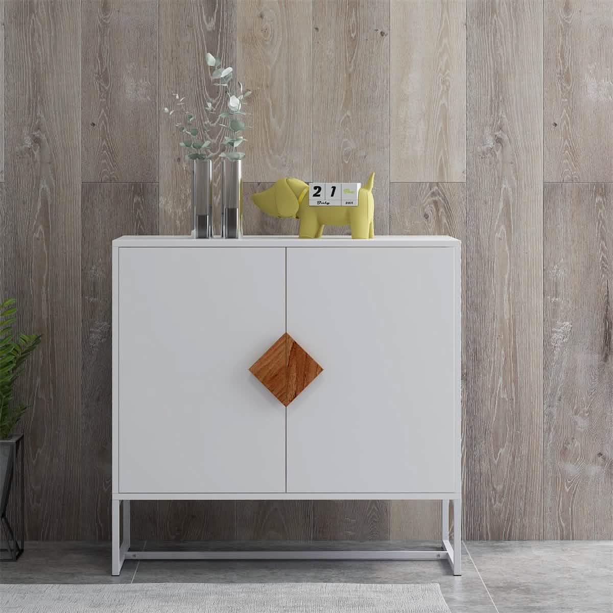 Aufbewahrungs-Sideboard weiß