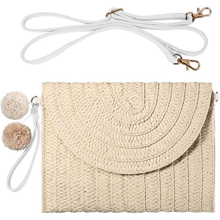 Stroh-Handtasche