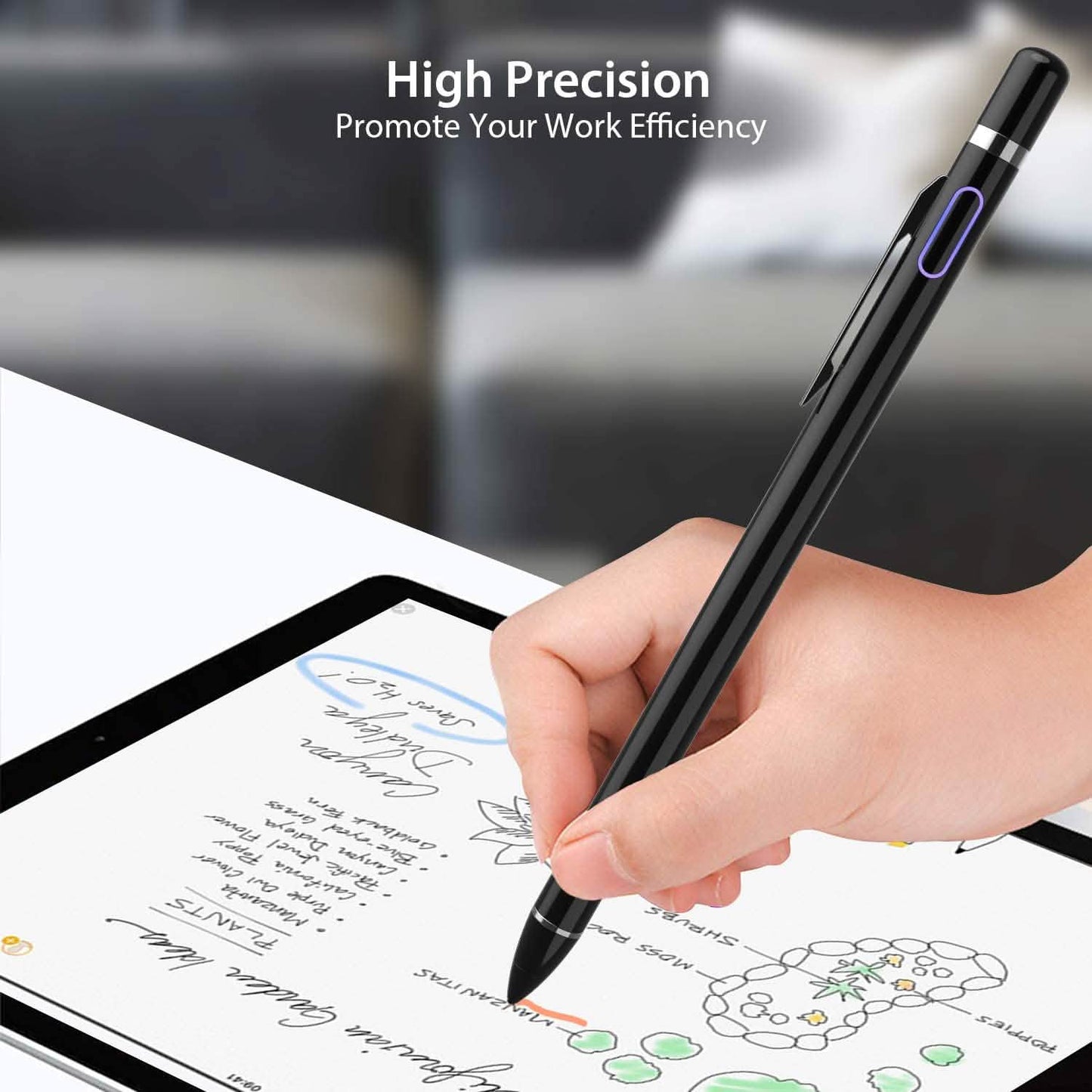 Eingabestift für Touchscreens, Digitaler Bleistift, Aktive Stifte, Feinpunkt-Stylus