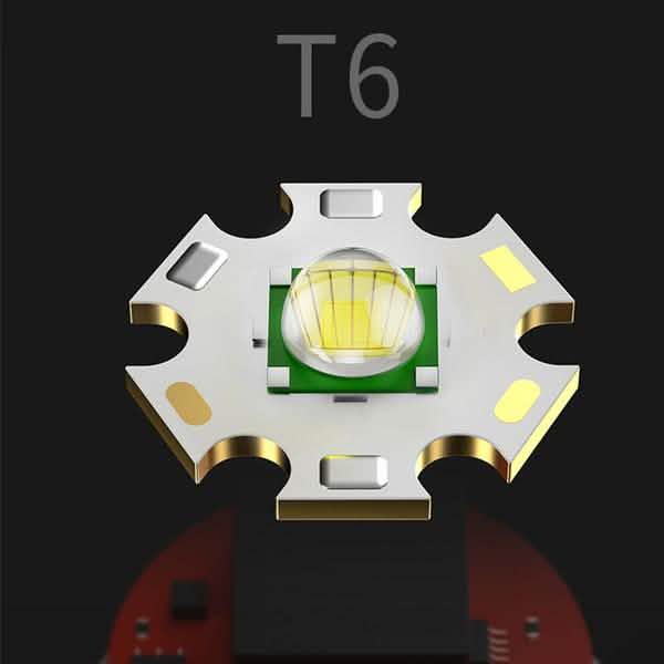 Superhelle ABS Starklicht fokussierende LED-Taschenlampe