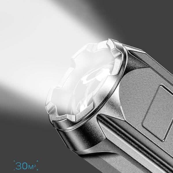 Superhelle ABS Starklicht fokussierende LED-Taschenlampe
